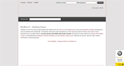 Desktop Screenshot of kisskiss.ch